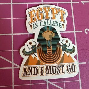 💜13/$13 +Bundle Sticker Sale | Travel Egypt Waterproof Sticker